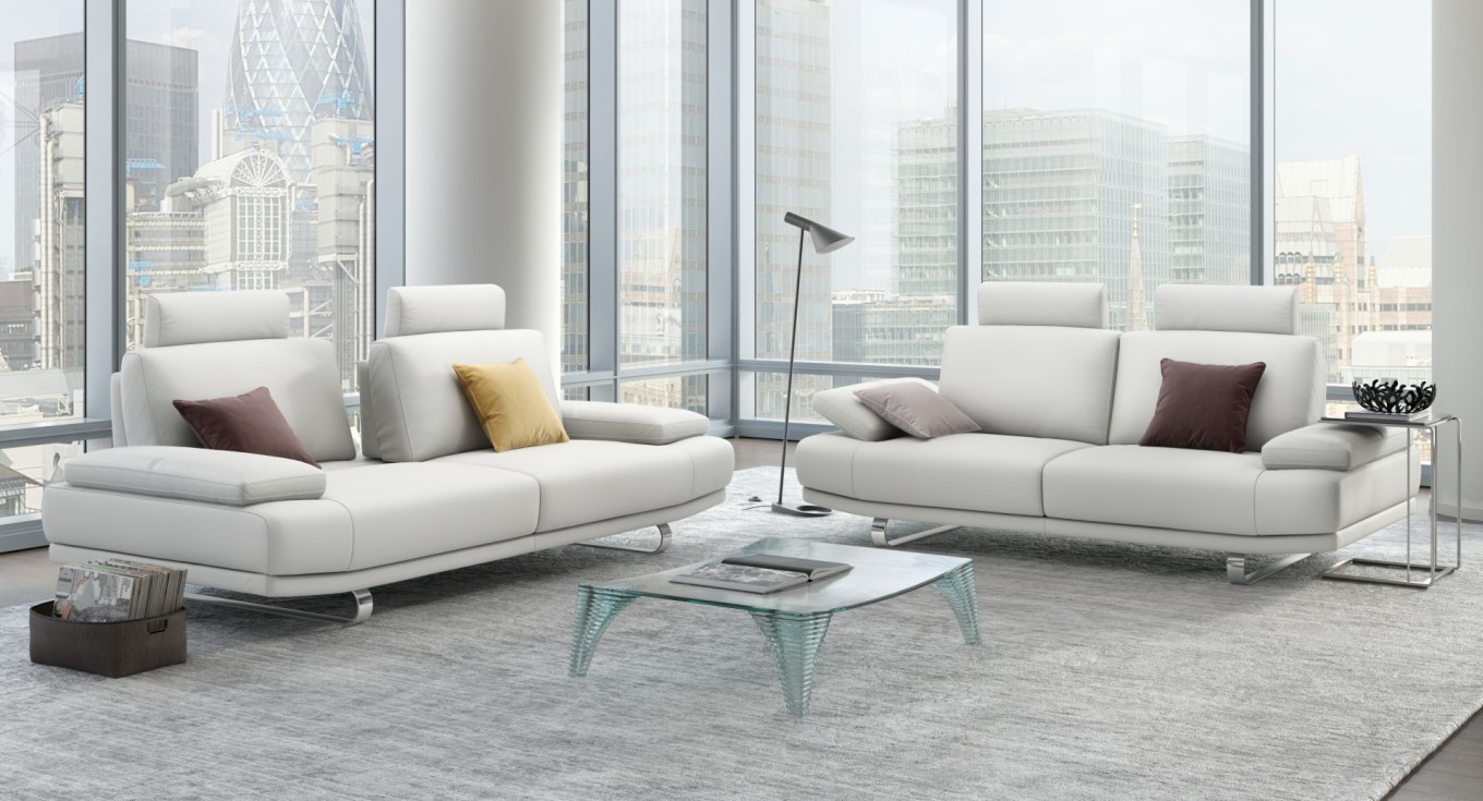 Leder sofa couchgarnitur wohnlandschaft polstergarnitur 2 sitzer ...